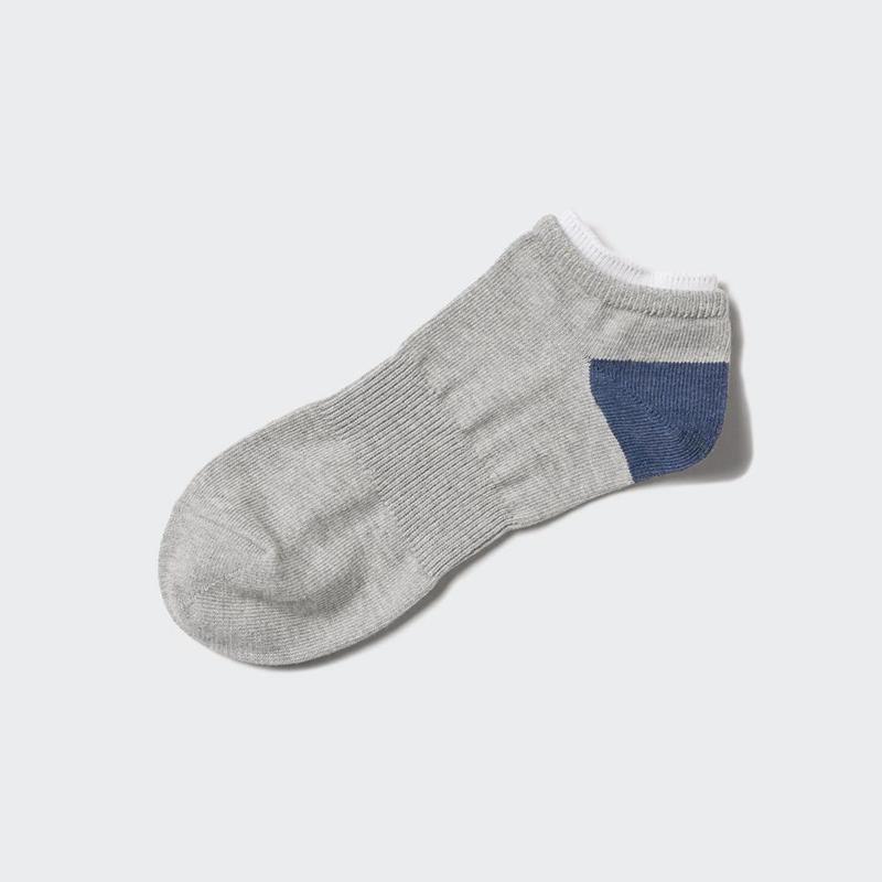 Uniqlo Short (Layered) Men Socks Grey  US |  EFNO-62375