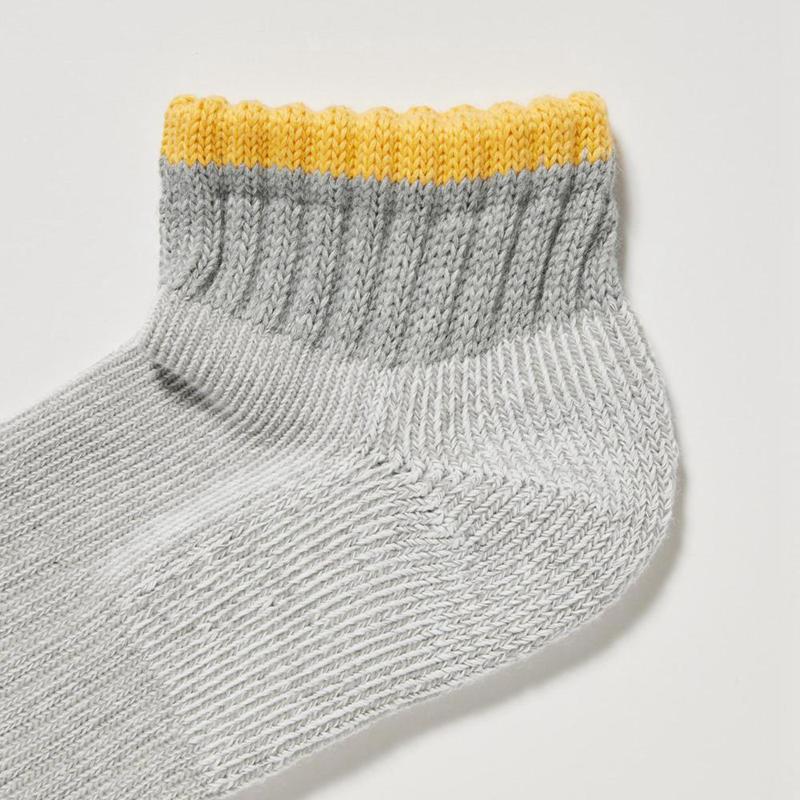 Uniqlo Short (Pile Lined) Men Socks Blue  US |  AZQE-58432