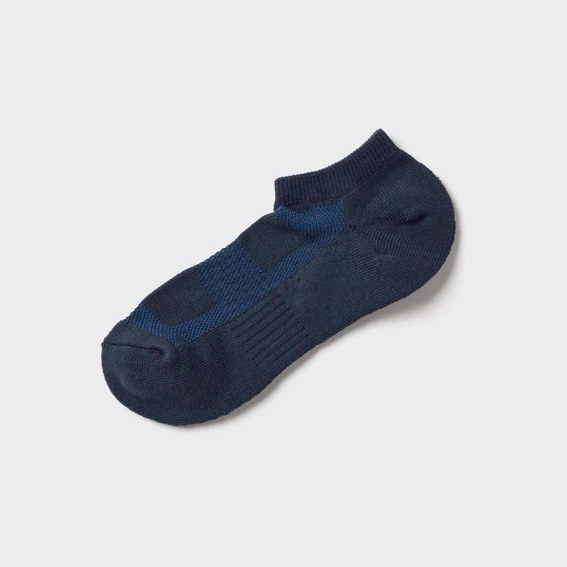 Uniqlo Short (Pile, Mesh) Men Socks Navy  US |  KNPD-17209