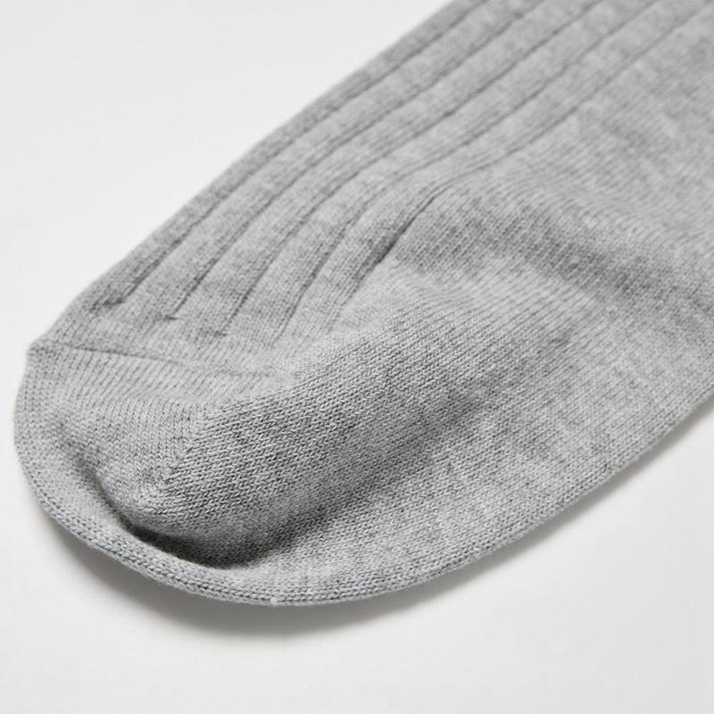 Uniqlo Short (Ribbed) Men Socks Blue  US |  EKSQ-69815