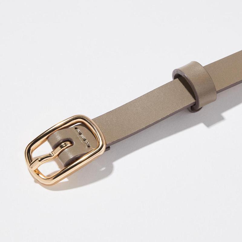 Uniqlo Skinny Women Belt Beige  US |  BTHG-50146