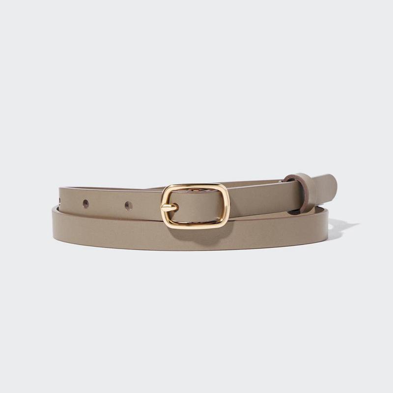 Uniqlo Skinny Women Belt Beige  US |  BTHG-50146