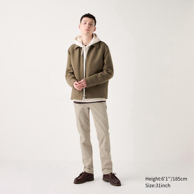 Uniqlo Slim Fit Chino Men Trousers Beige  US |  XFJZ-56091