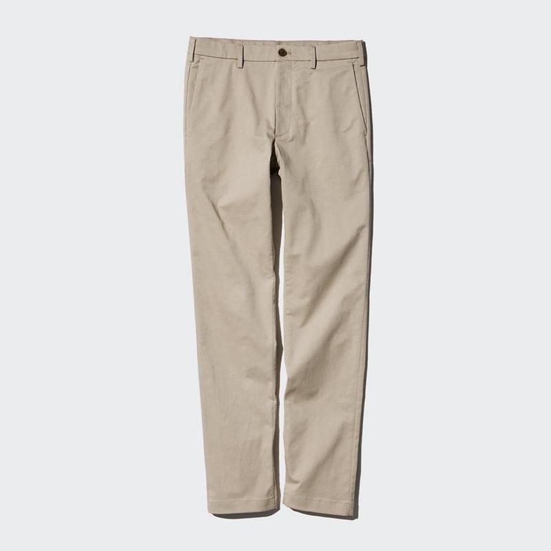 Uniqlo Slim Fit Chino Men Trousers Beige  US |  XFJZ-56091