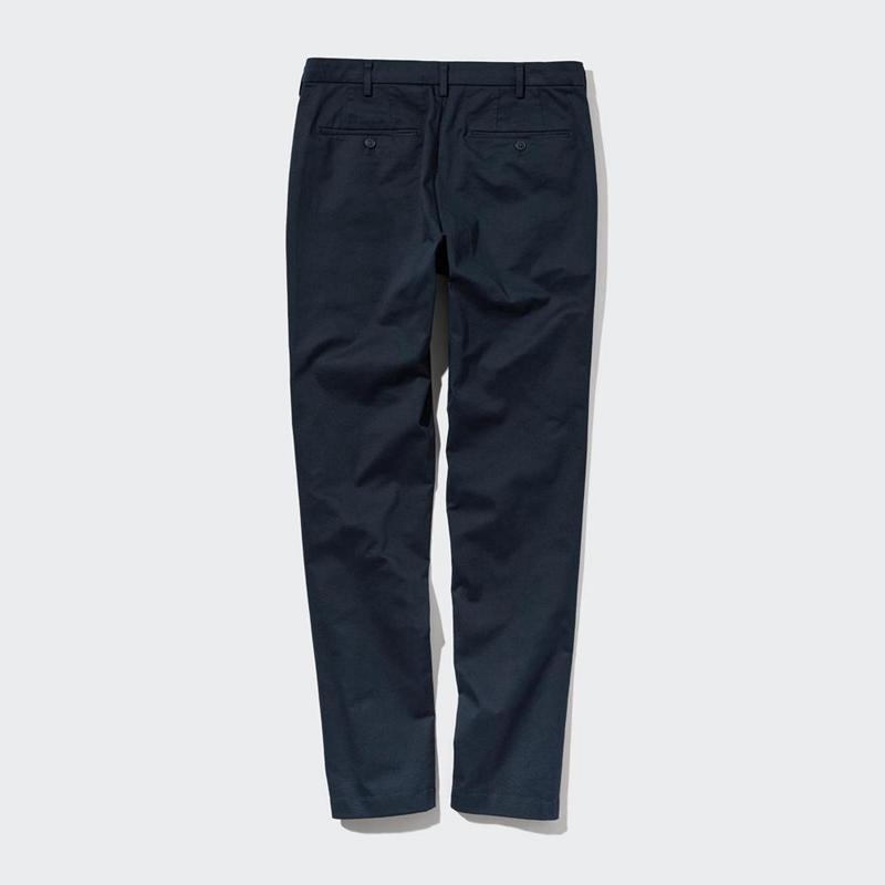 Uniqlo Slim Fit Chino Men Trousers Navy  US |  BPJF-53209