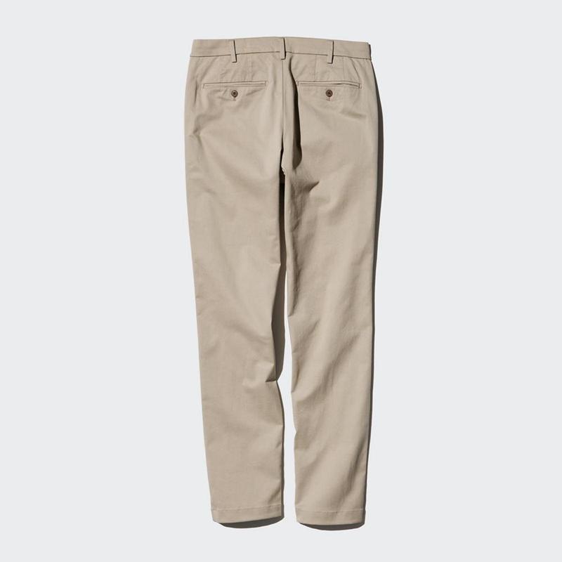 Uniqlo Slim Fit Chino (Short) Men Trousers Dark Grey  US |  JFDM-85960