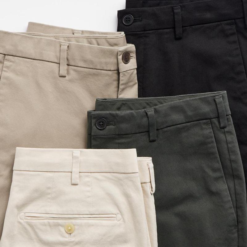 Uniqlo Slim Fit Men Chinos Black  US |  CAKY-10382