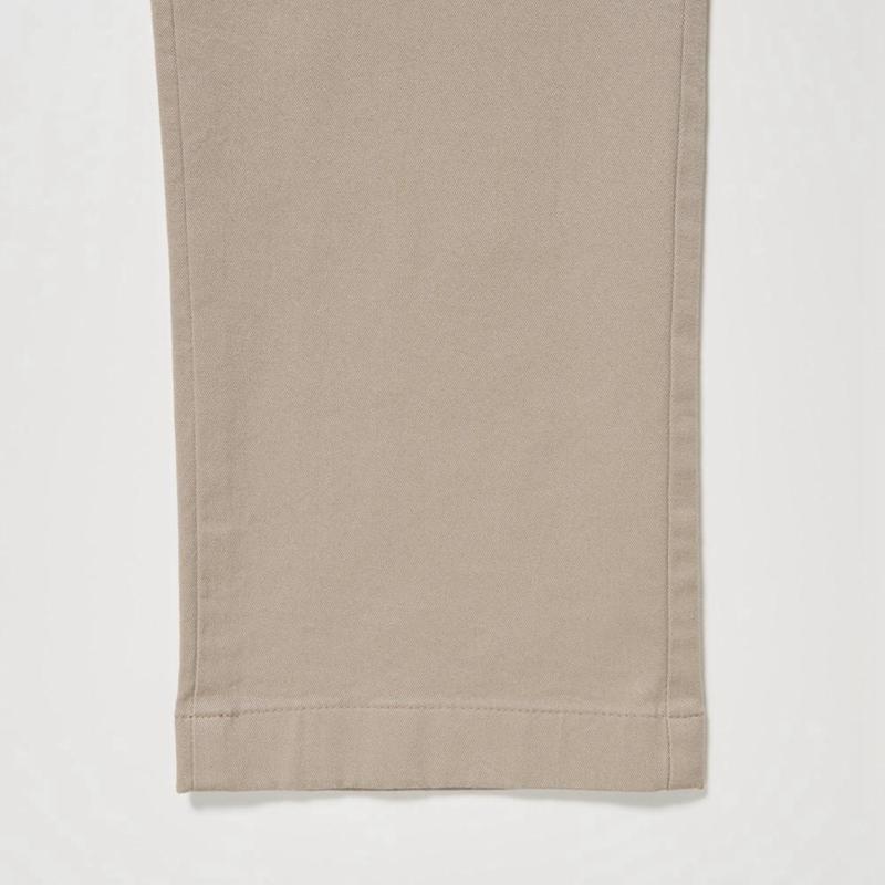 Uniqlo Slim Fit Men Chinos Natural  US |  VDKF-27065