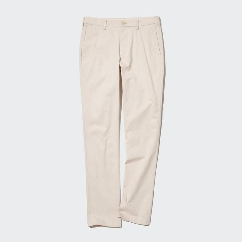 Uniqlo Slim Fit Men Chinos Natural  US |  VDKF-27065