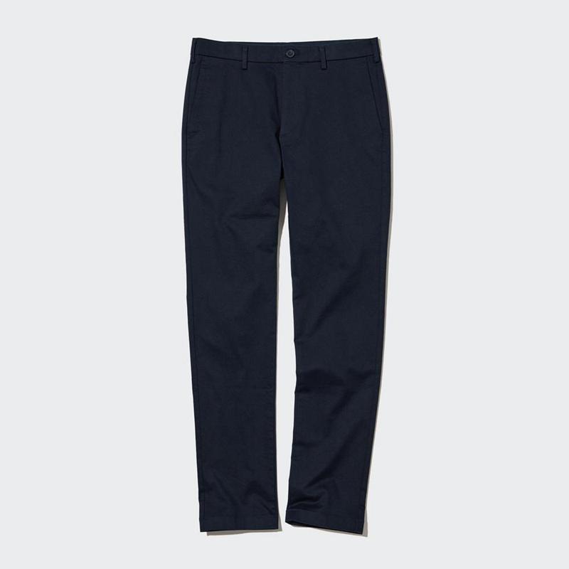 Uniqlo Slim Fit Men Chinos Navy  US |  ANMJ-37024