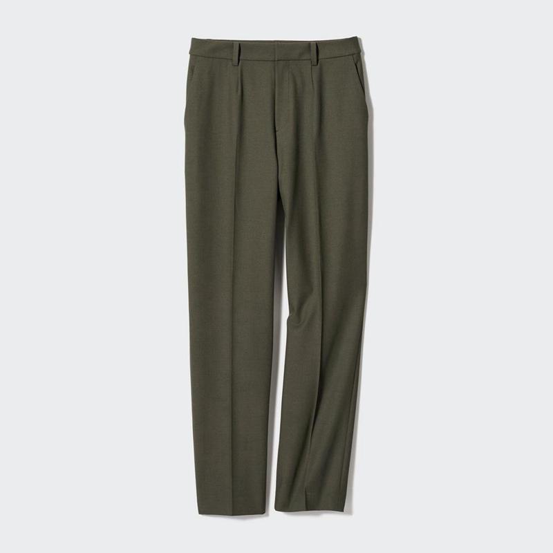 Uniqlo Smart Ankle (Long) Women Trousers Black  US |  ILHM-56937