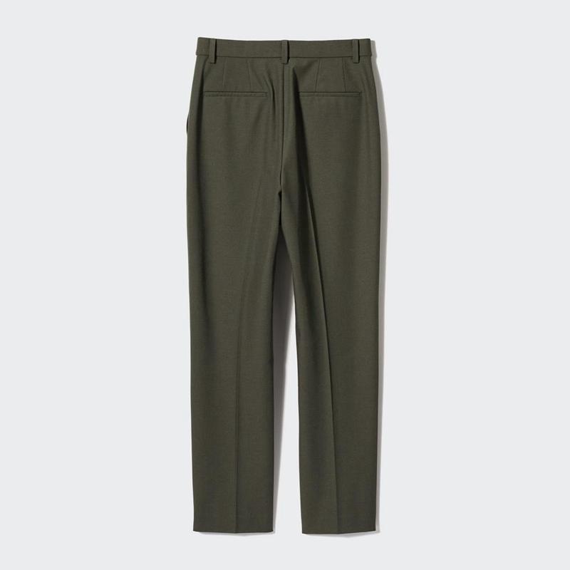 Uniqlo Smart Ankle (Long) Women Trousers Black  US |  ILHM-56937