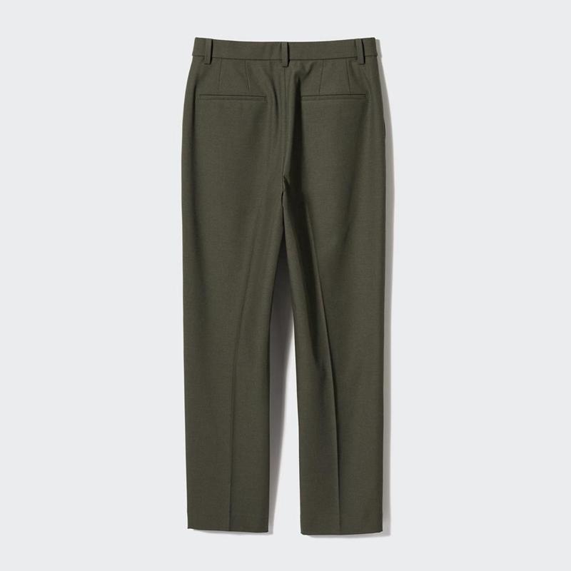 Uniqlo Smart Ankle Women Trousers Beige  US |  GXLK-13065