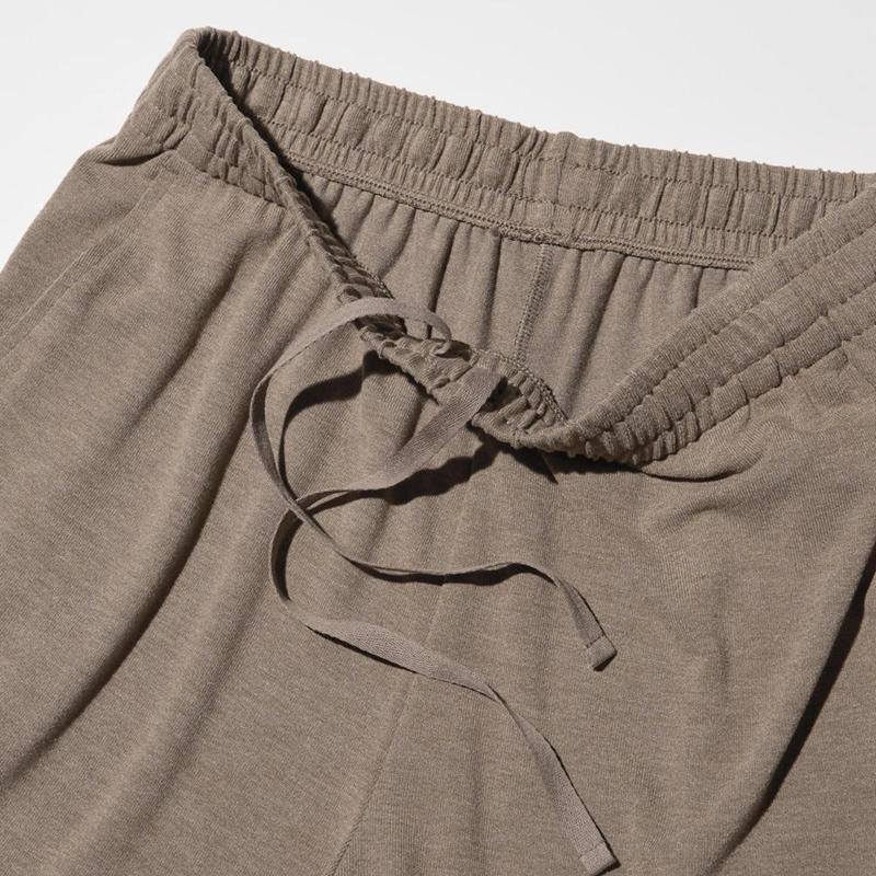 Uniqlo Soft Brushed Easy Women Trousers Grey  US |  NUVB-14238