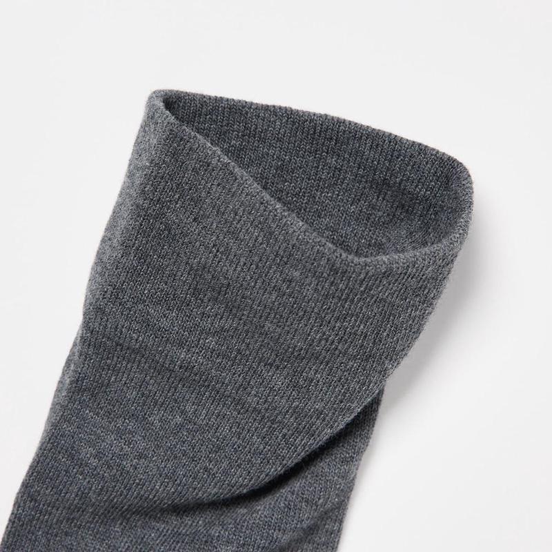 Uniqlo (Soft Fit) Men Socks Black  US |  RWNB-68052