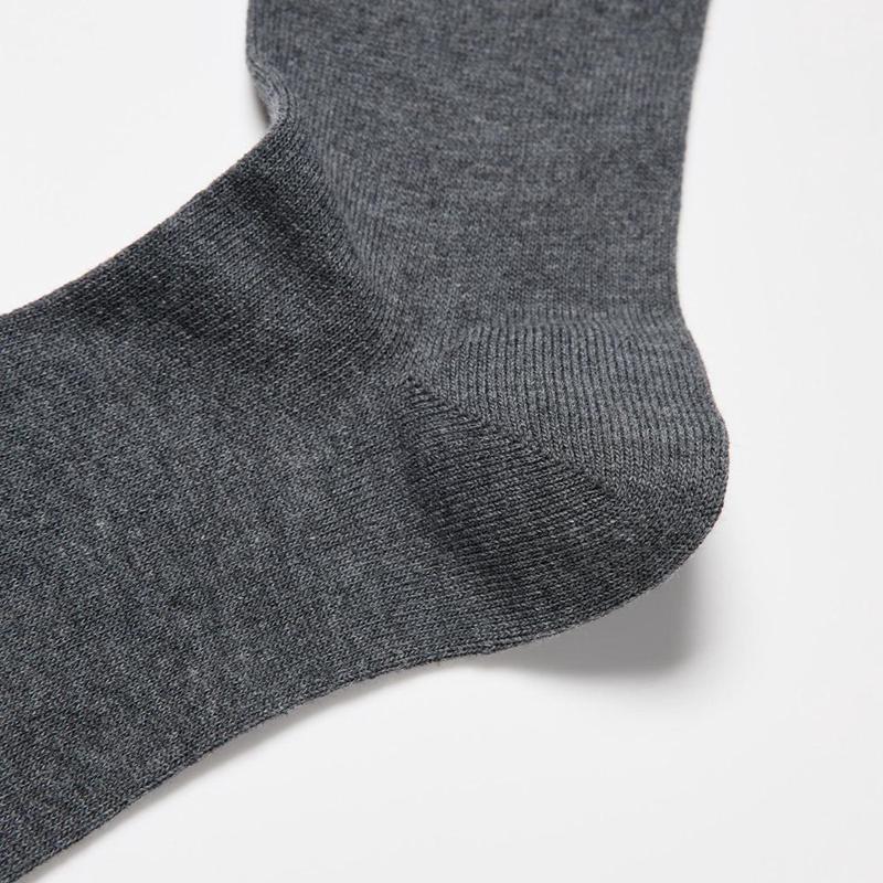 Uniqlo (Soft Fit) Men Socks Dark Grey  US |  LUWA-04652