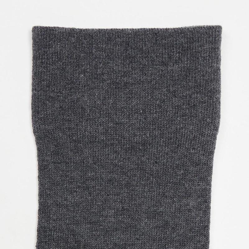 Uniqlo (Soft, Patterned) Men Socks Dark Grey  US |  MPKT-32874