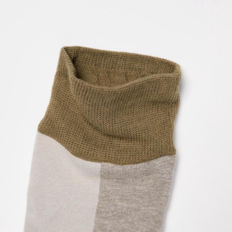 Uniqlo (Stripe) Men Socks Brown  US |  DUTP-06973