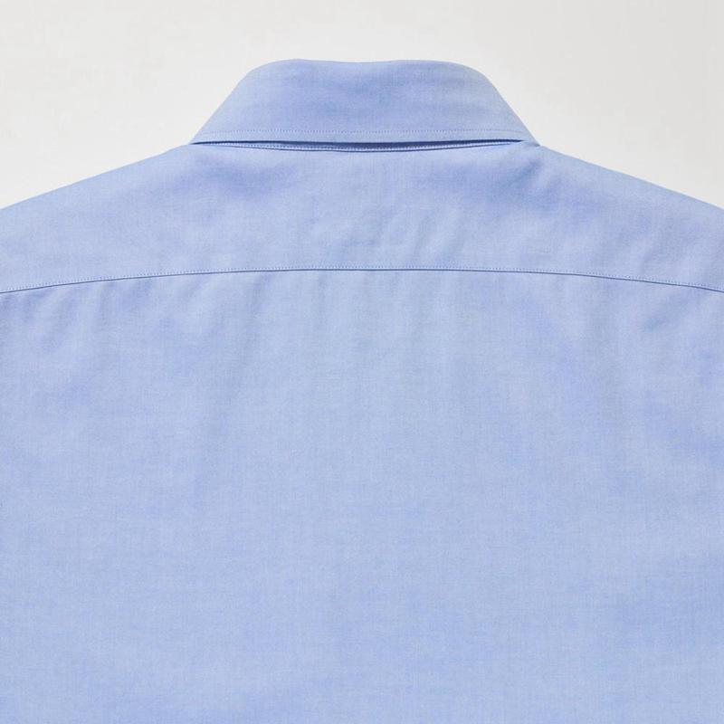 Uniqlo Super Non-Iron Slim Fit (Regular Collar) Men Shirts Light Blue  US |  DWST-61870