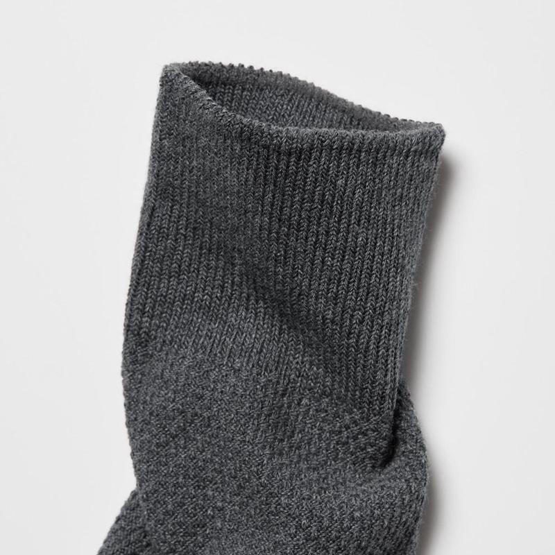 Uniqlo Supima Cotton (Piqué) Men Socks Blue  US |  KOMU-94805