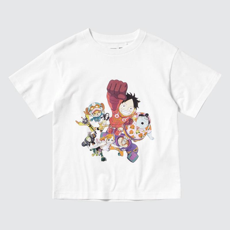 Uniqlo TV Anime ONE PIECE 25th UT Graphic Kids' T-Shirt White  US |  AIWV-78042