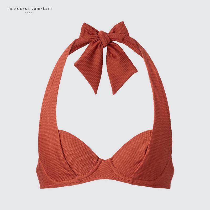 Uniqlo Textured Women Bras Orange  US |  PYCO-30982