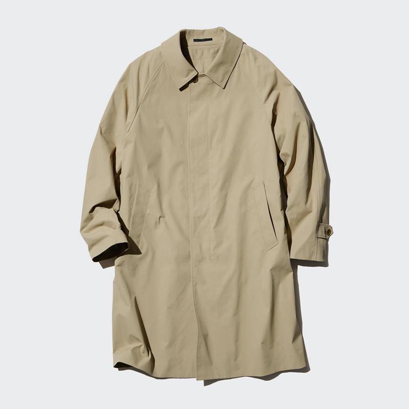 Uniqlo Two-Way Single Breasted Men Coat Beige  US |  UCDB-85203