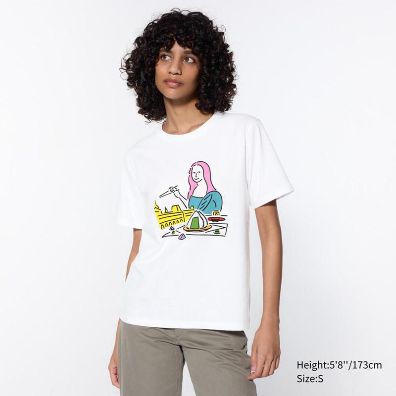 Uniqlo UTGP2024: Discoveries of the Louvre UT Graphic Women T-Shirts White  US |  ECOW-98641