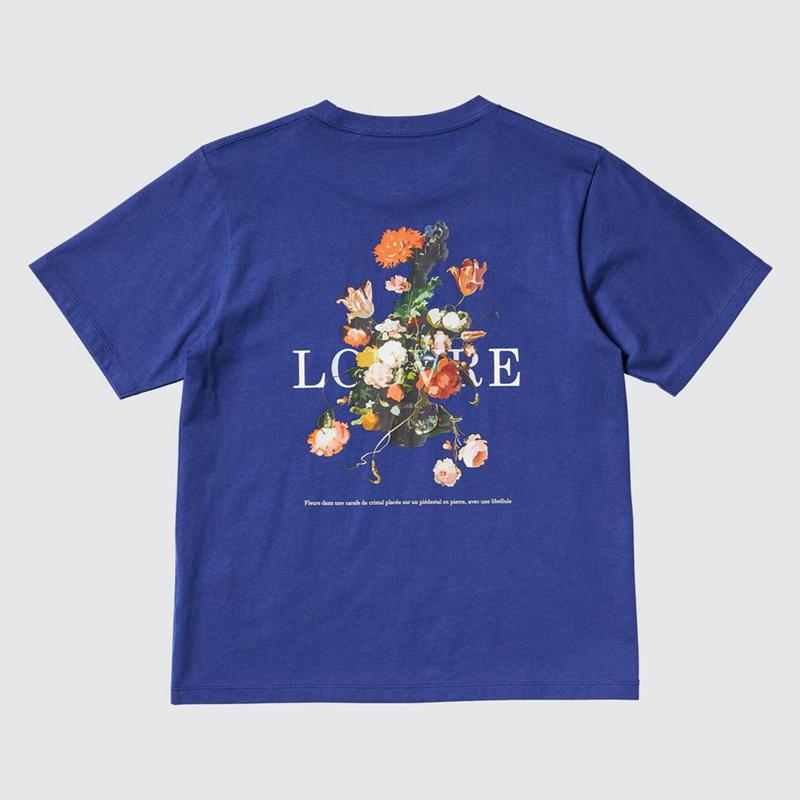 Uniqlo UTGP2024: Discoveries of the Louvre UT Graphic Women T-Shirts Blue  US |  ORTG-83296