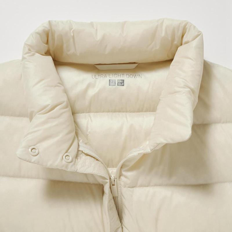 Uniqlo Ultra Light Down Women Jackets Beige  US |  ERSX-83657