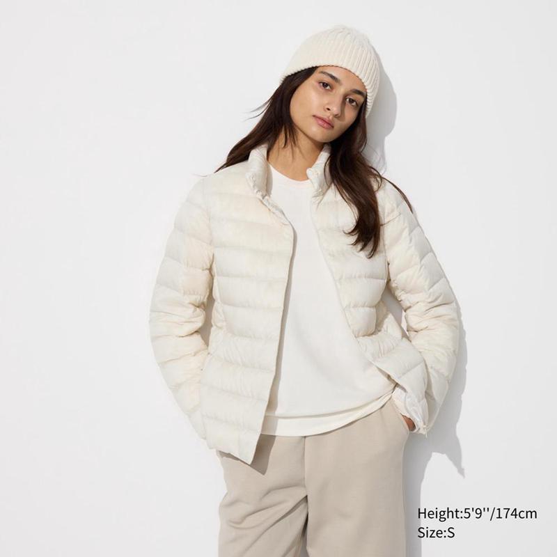 Uniqlo Ultra Light Down Women Jackets Off White  US |  IJKO-03428