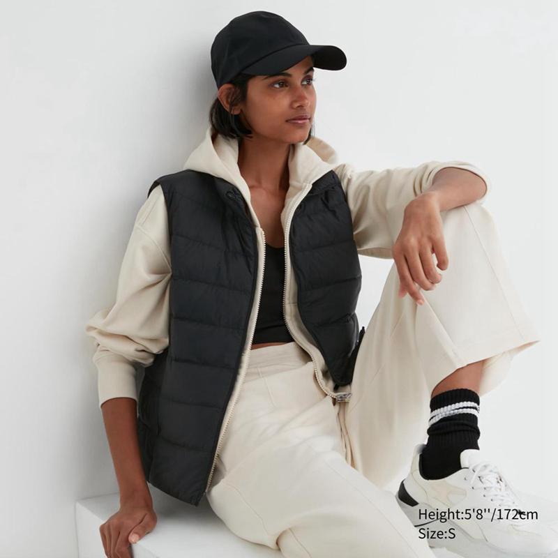 Uniqlo Ultra Light Women Down Vest Black  US |  CNYD-08162