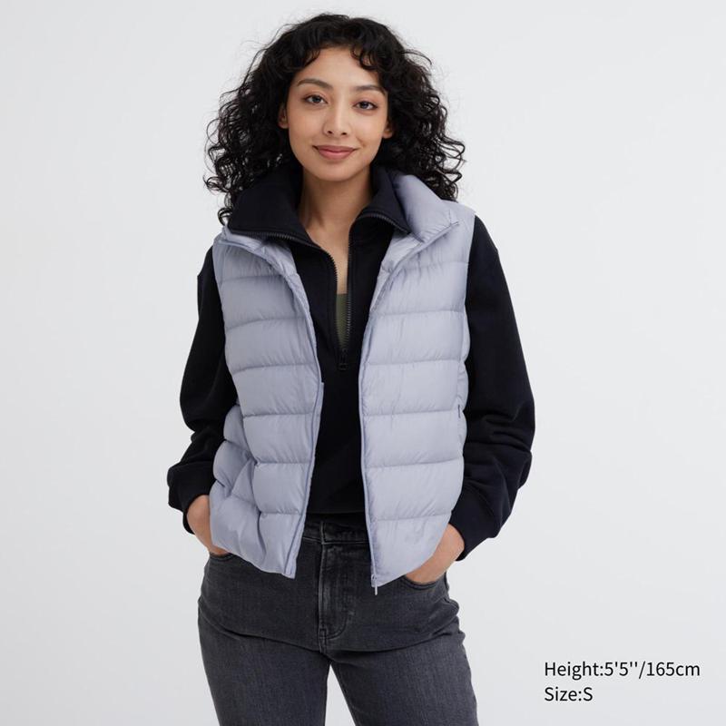 Uniqlo Ultra Light Women Down Vest Blue  US |  JMTS-54320