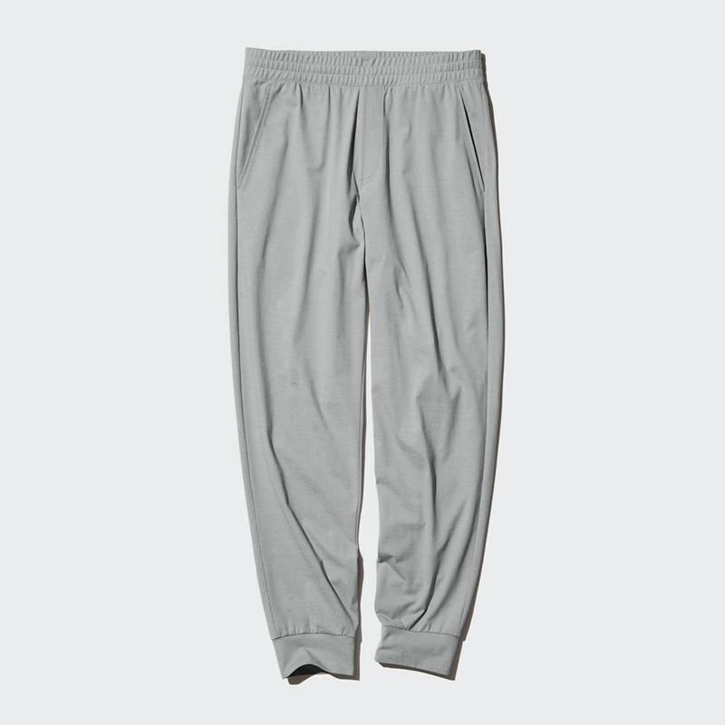 Uniqlo Ultra Stretch DRY-EX (Long) Men Joggers Olive  US |  QTIJ-63819