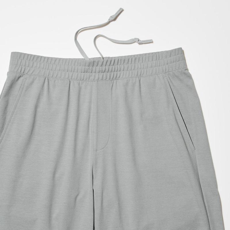 Uniqlo Ultra Stretch DRY-EX (Long) Men Joggers Grey  US |  HPAZ-79420