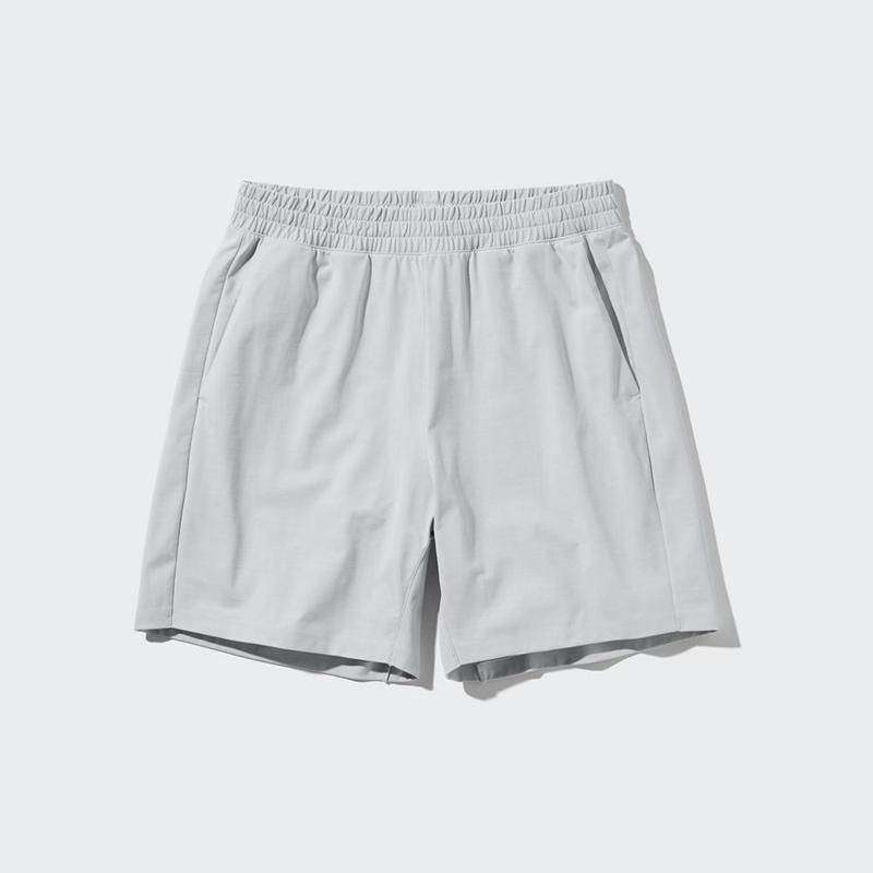 Uniqlo Ultra Stretch DRY-EX Men Shorts Black  US |  OXRJ-81427