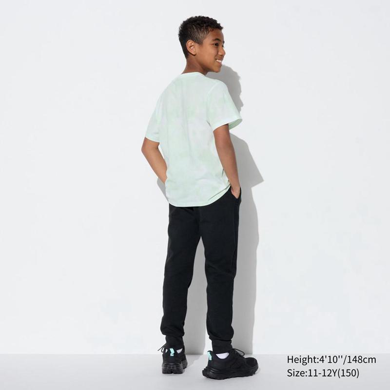 Uniqlo Ultra Stretch DRY Kids' Joggers Black  US |  YAPK-54986