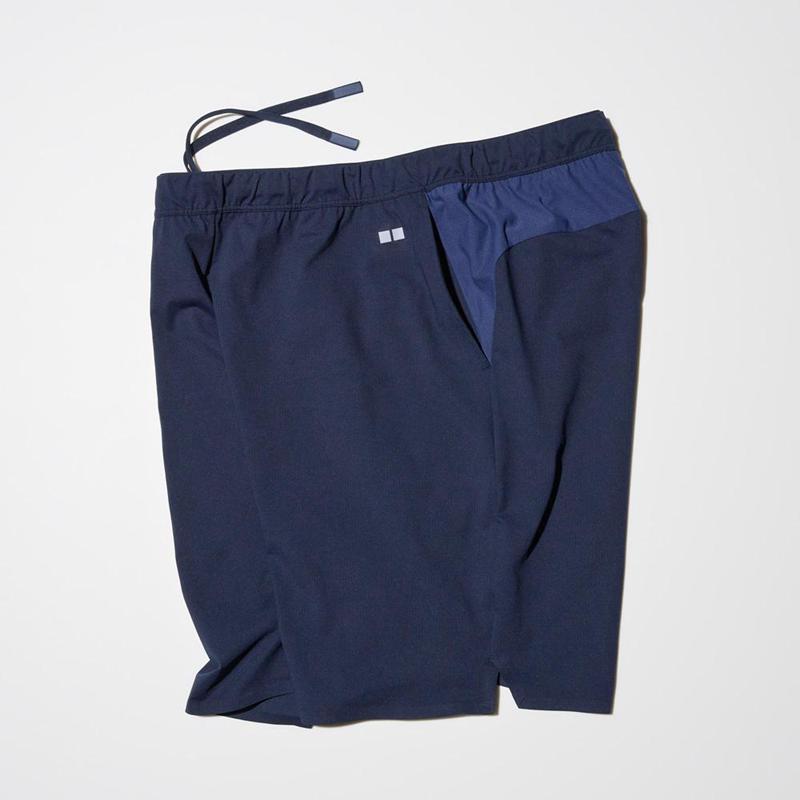 Uniqlo Ultra Stretch DRY Men Shorts Navy  US |  XAKE-29130