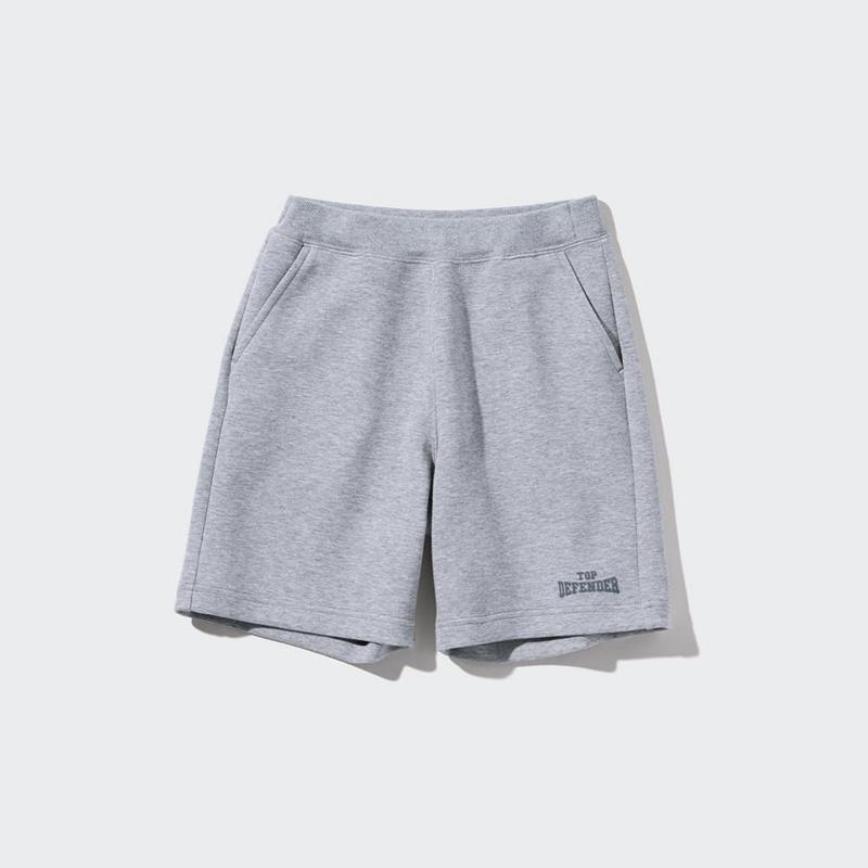 Uniqlo Ultra Stretch DRY Sweat Kids' Shorts Blue  US |  GOKV-28651