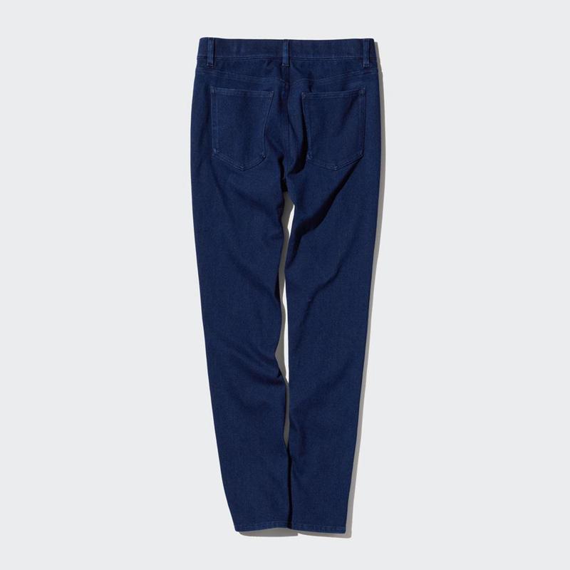 Uniqlo Ultra Stretch (Denim) Women Leggings Blue  US |  XRPV-63045