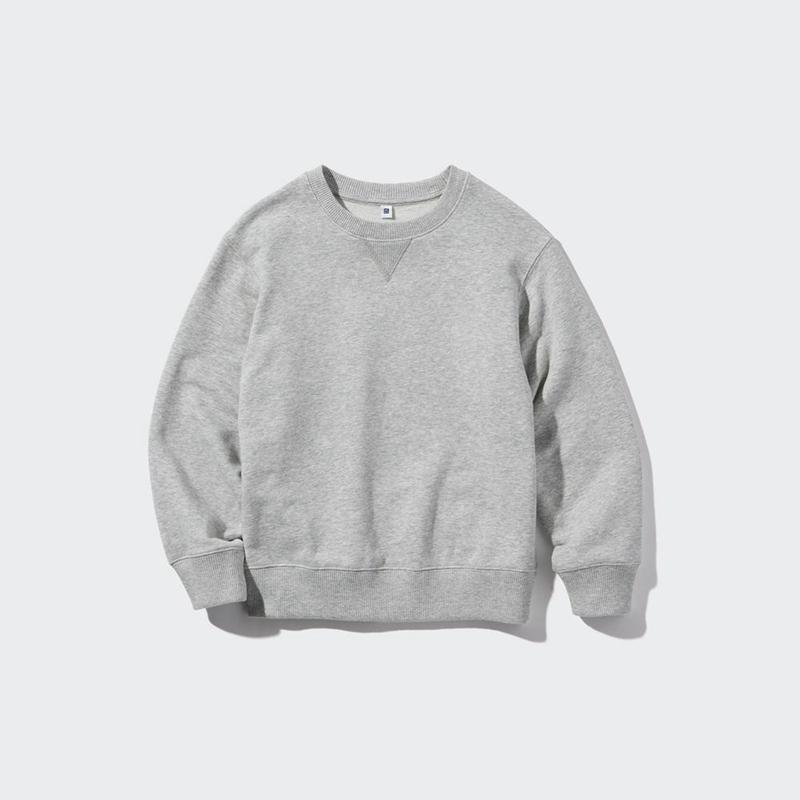 Uniqlo Ultra Stretch Kids' Sweatshirts Grey  US |  TIRK-21074