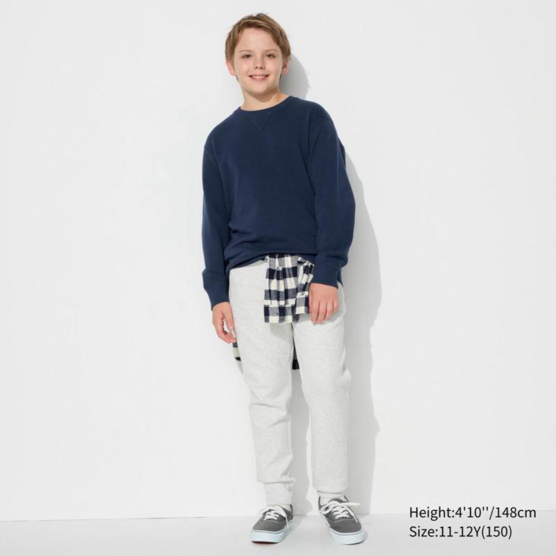 Uniqlo Ultra Stretch Kids' Sweatshirts Navy  US |  SQME-74850