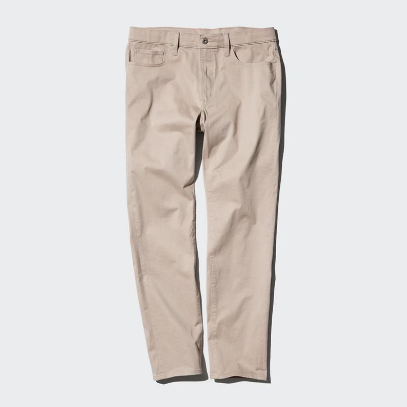 Uniqlo Ultra Stretch Skinny Colour Men Jeans Beige  US |  QUFM-93012