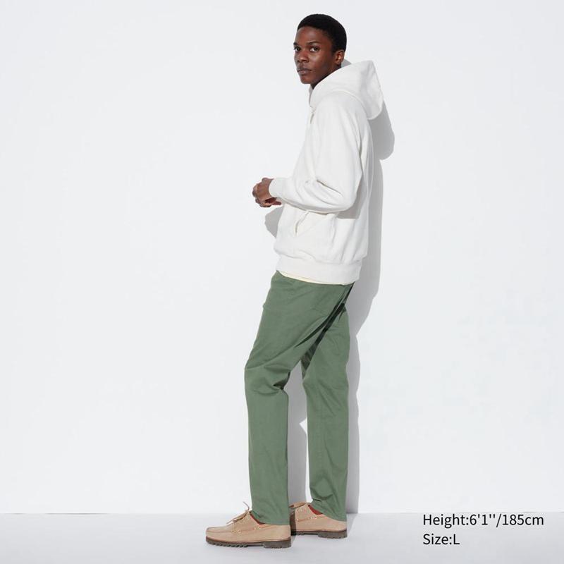 Uniqlo Ultra Stretch Skinny Fit Colour Men Jeans Beige  US |  UZSL-92350