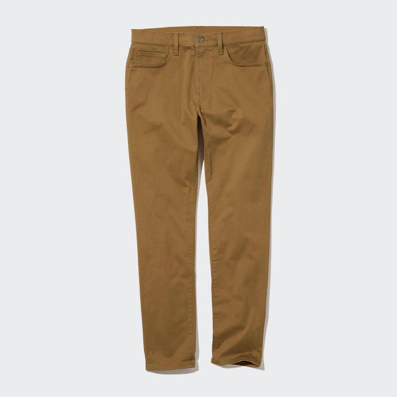 Uniqlo Ultra Stretch Skinny Fit Colour Men Jeans Beige  US |  GZPQ-46893