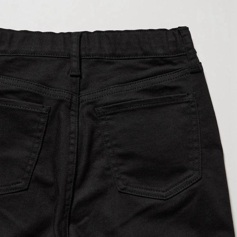 Uniqlo Ultra Stretch Soft Kids' Jeans Black  US |  RAQW-90157