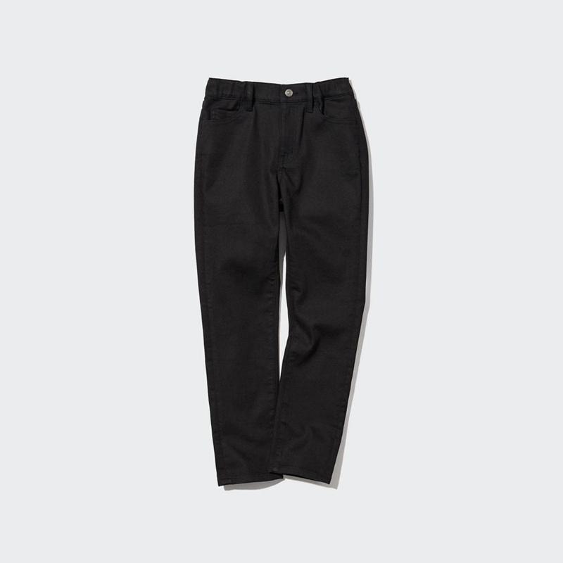 Uniqlo Ultra Stretch Soft Kids' Jeans Black  US |  ROPZ-08412