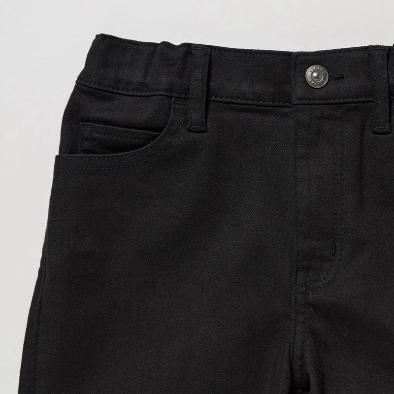 Uniqlo Ultra Stretch Soft Kids' Jeans Black  US |  ROPZ-08412