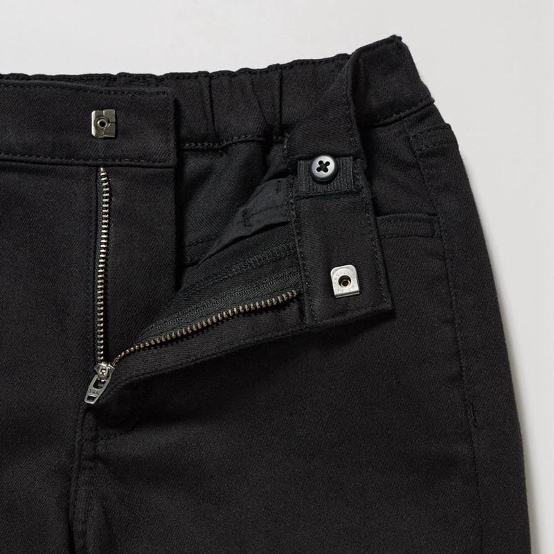 Uniqlo Ultra Stretch Soft Kids' Jeans Black  US |  ROPZ-08412