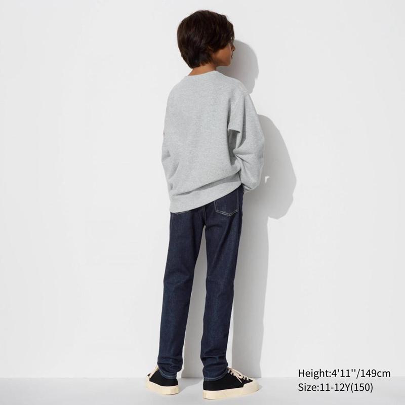 Uniqlo Ultra Stretch Soft Kids' Jeans Blue  US |  PRWQ-90283